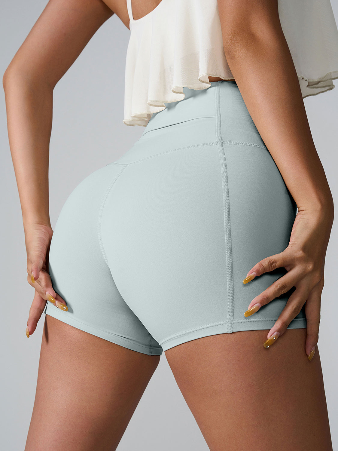Stacey B's High Waist Active Shorts