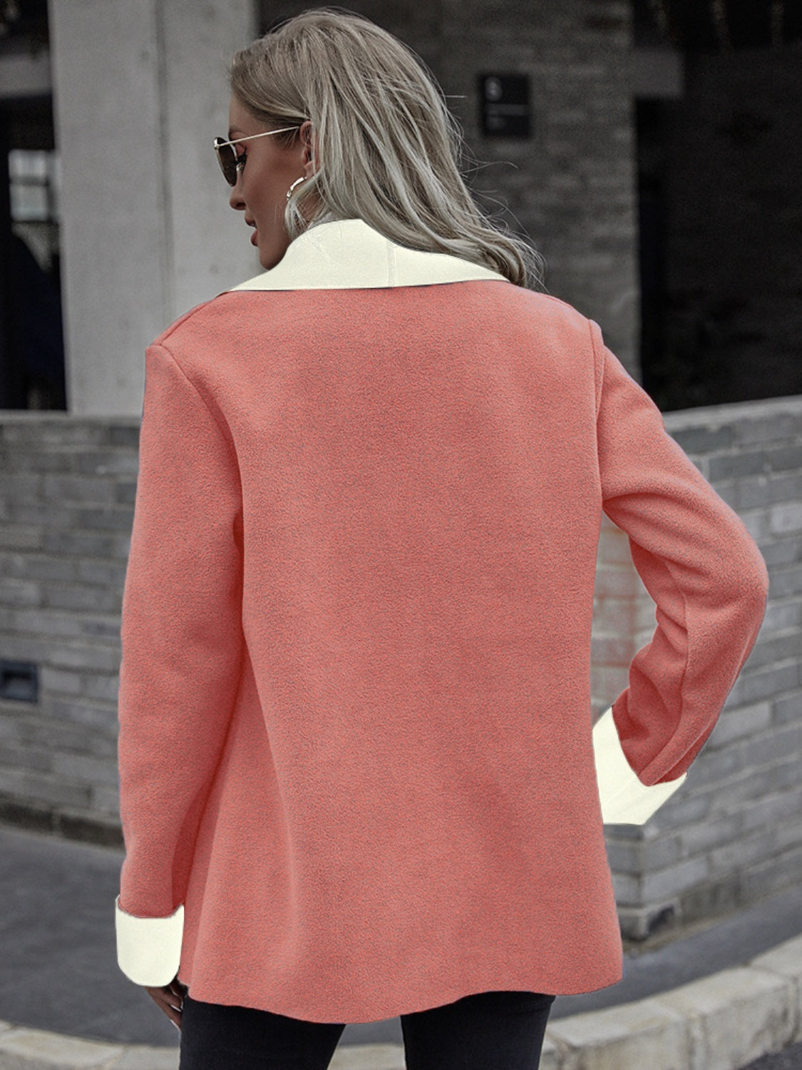 Stacey B's Open Front Long Sleeve Jacket