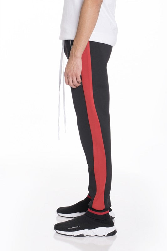 Stacey B's Mens Heavy Weight Single Stripe Jogger