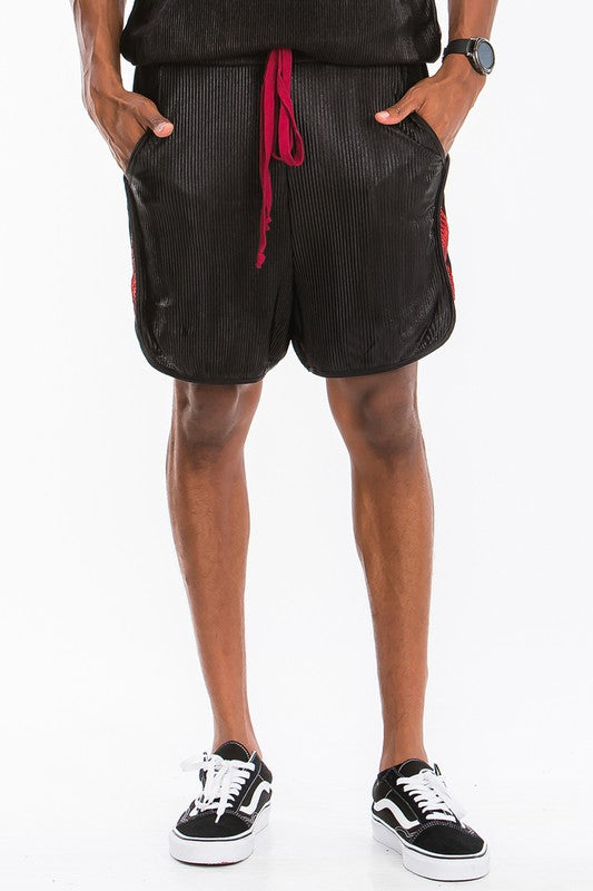 Stacey B's Metallic Flick Shorts