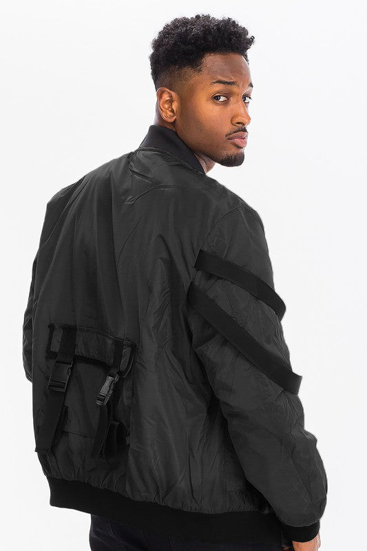 Stacey B's Mens Utlity Strap Jacket