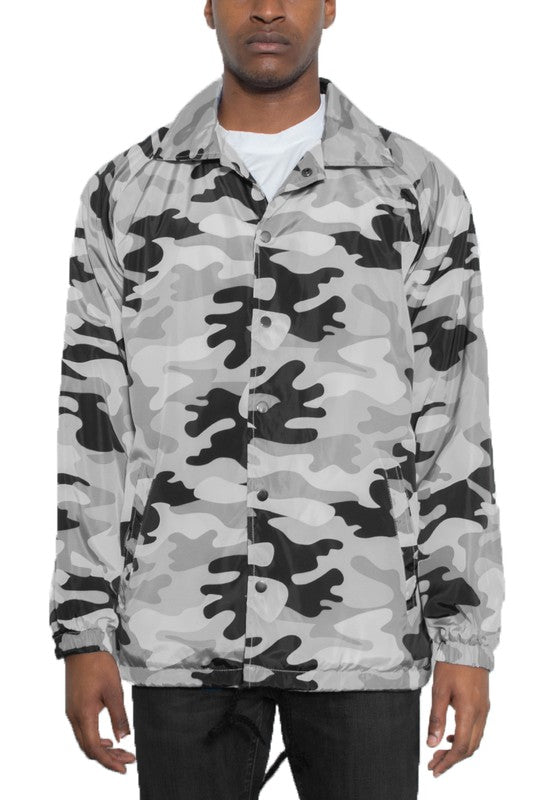 Stacey B's Camo Print Coachs Jacket