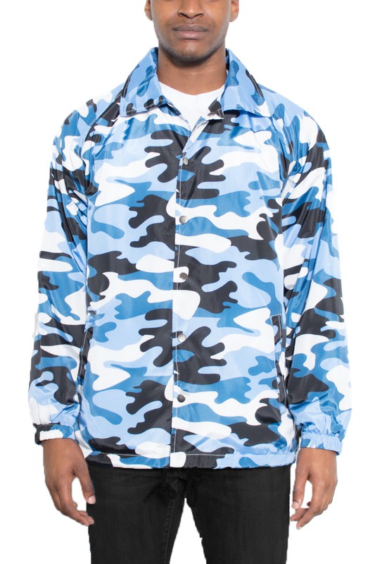 Stacey B's Camo Print Coachs Jacket