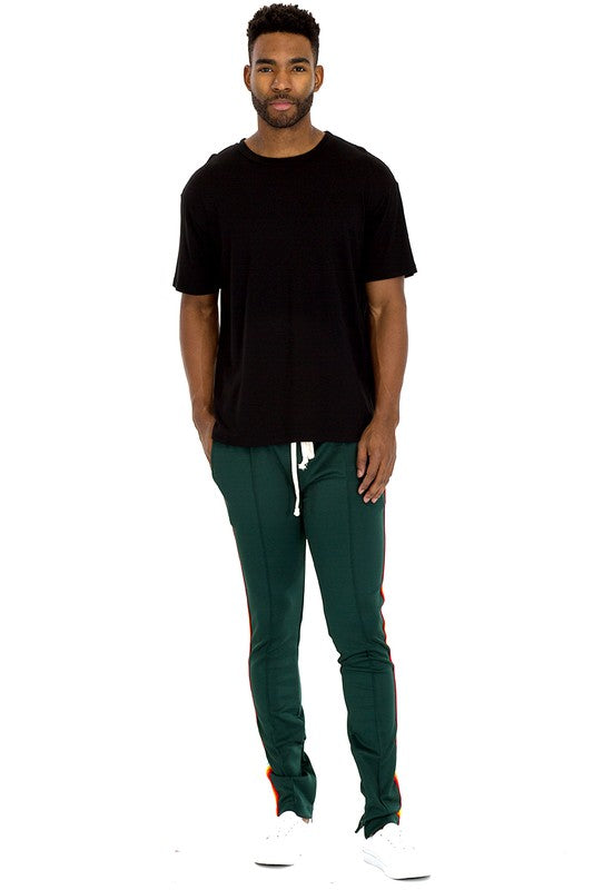 Stacey B's Rainbow Tape Track Pants