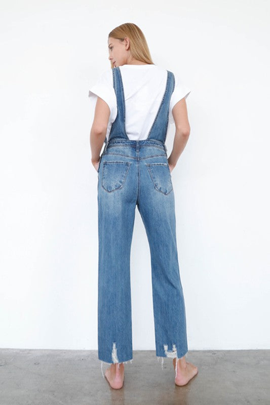 Stacey B's Slim Straight Overalls