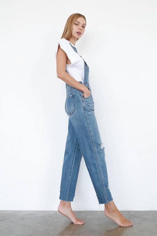 Stacey B's Slim Straight Overalls