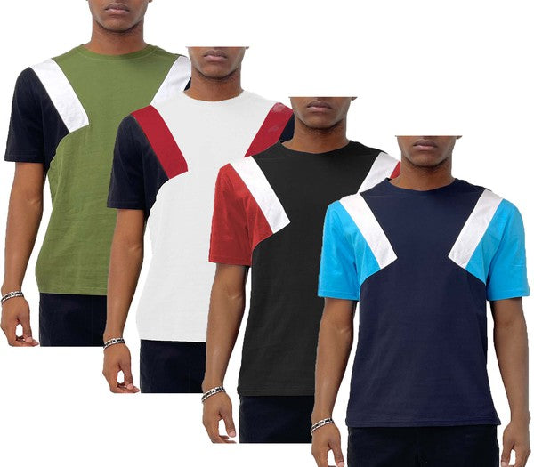Stacey B's Color Block Short Sleeve Tshirt