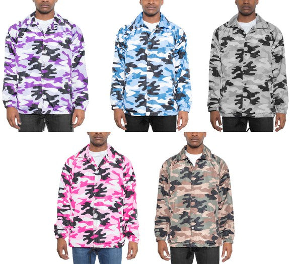 Stacey B's Camo Print Coachs Jacket