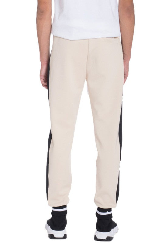 Stacey B's Mens Heavy Weight Single Stripe Jogger