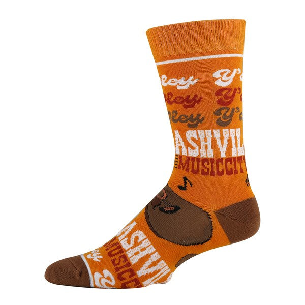 Stacey B's Hey Y'all - Mens Crew Socks