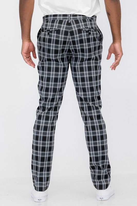 Stacey B's Plaid Trouser Pants