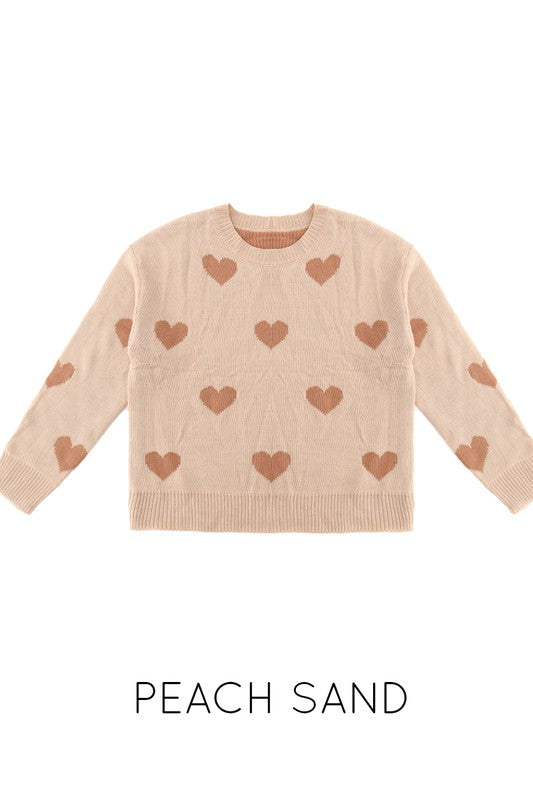 Stacey B's Heart Sweater