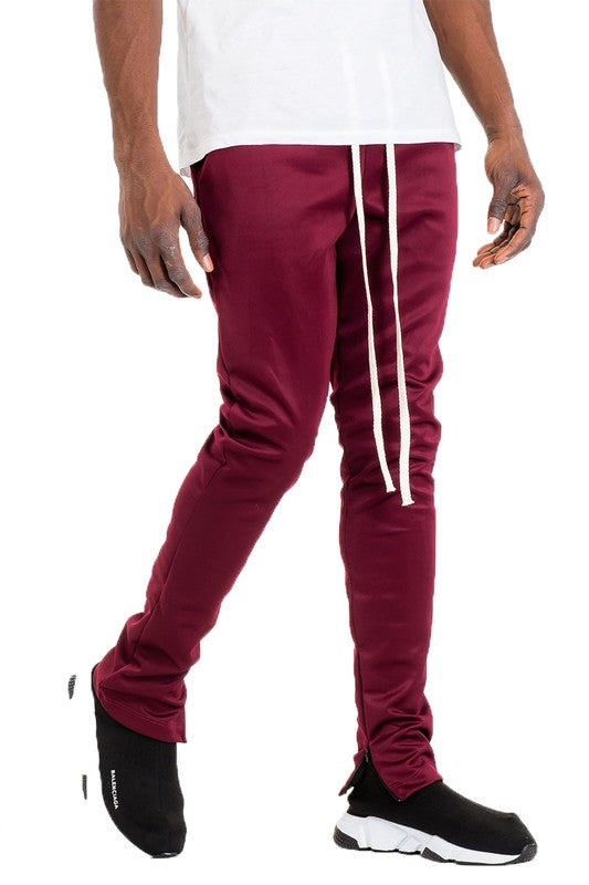 Stacey B's Solid Color Plain Basic Track Pants