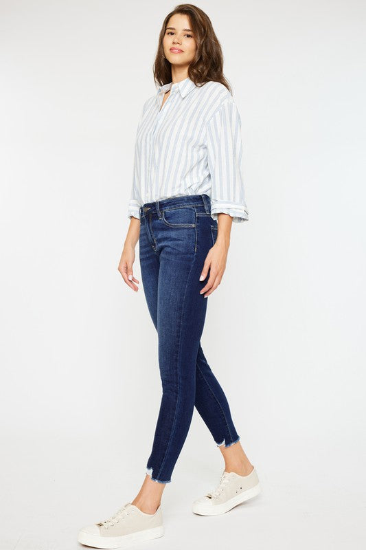 Stacey B's Mid RIse Ankle Skinny Jeans