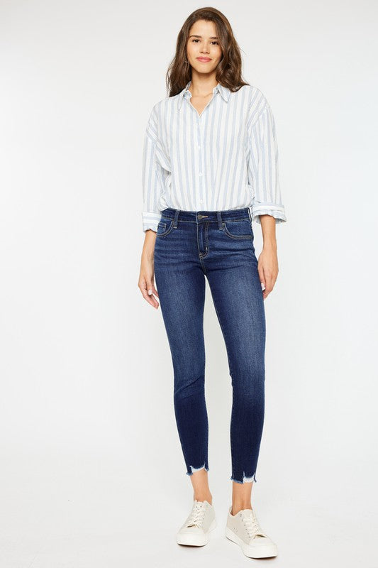Stacey B's Mid RIse Ankle Skinny Jeans