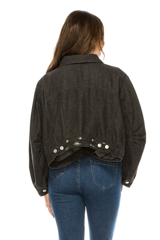 Stacey B's Women's Washed Denim Jacket