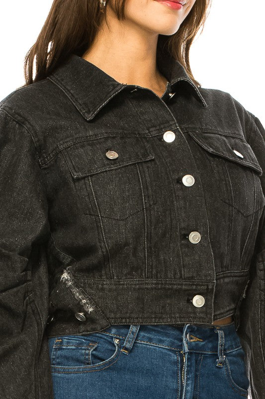 Stacey B's Women's Washed Denim Jacket