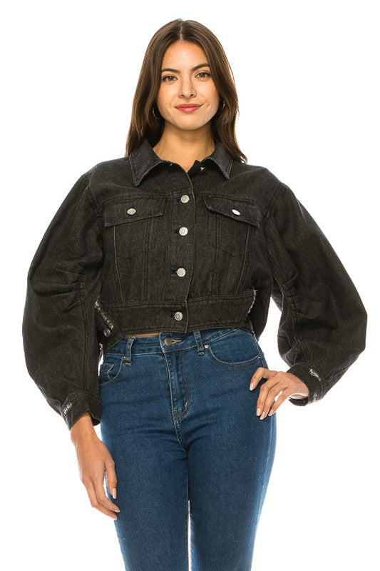Stacey B's Women's Washed Denim Jacket