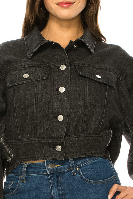 Stacey B's Women's Washed Denim Jacket