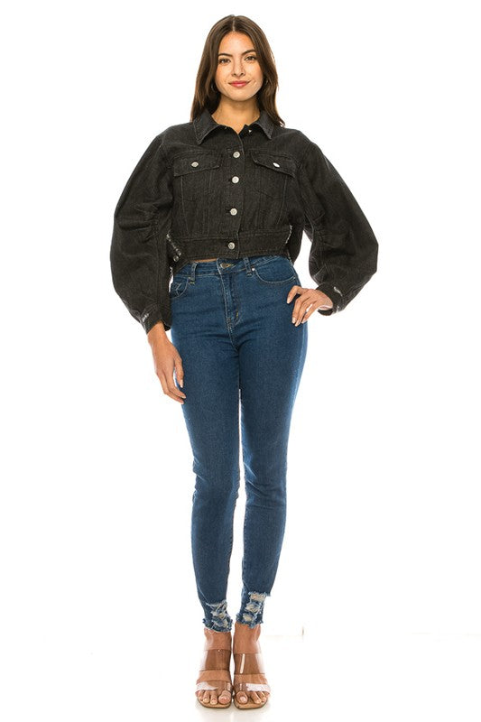 Stacey B's Women's Washed Denim Jacket