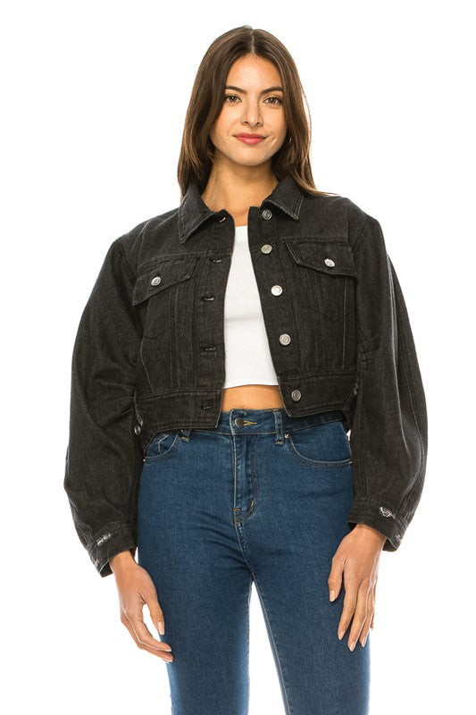 Stacey B's Women's Washed Denim Jacket