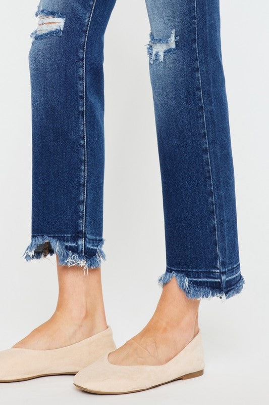 Stacey B's High Rise Slim Straight Jeans