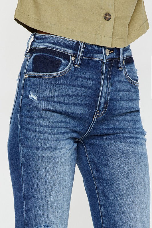 Stacey B's High Rise Slim Straight Jeans