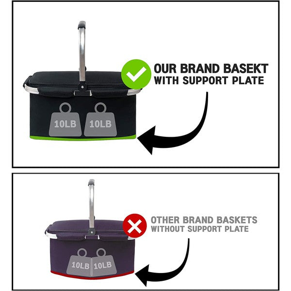 Stacey B's 29L Large Insulated Picnic Basket