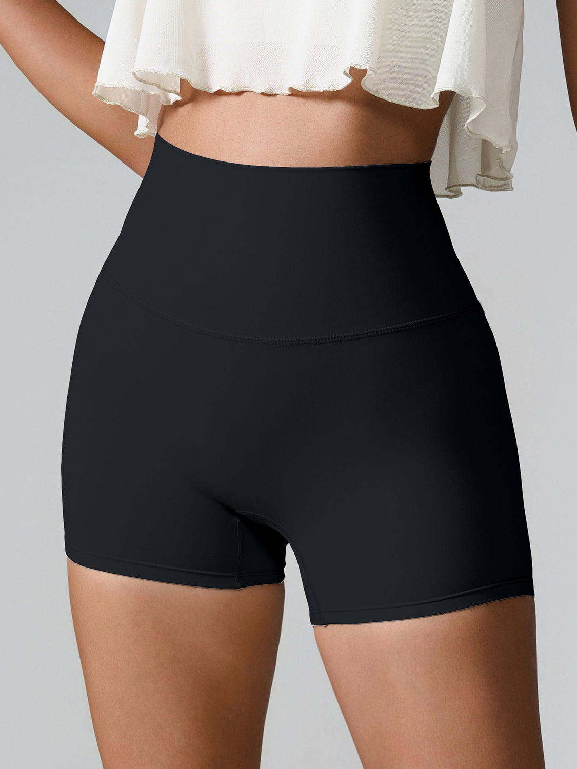 Stacey B's High Waist Active Shorts