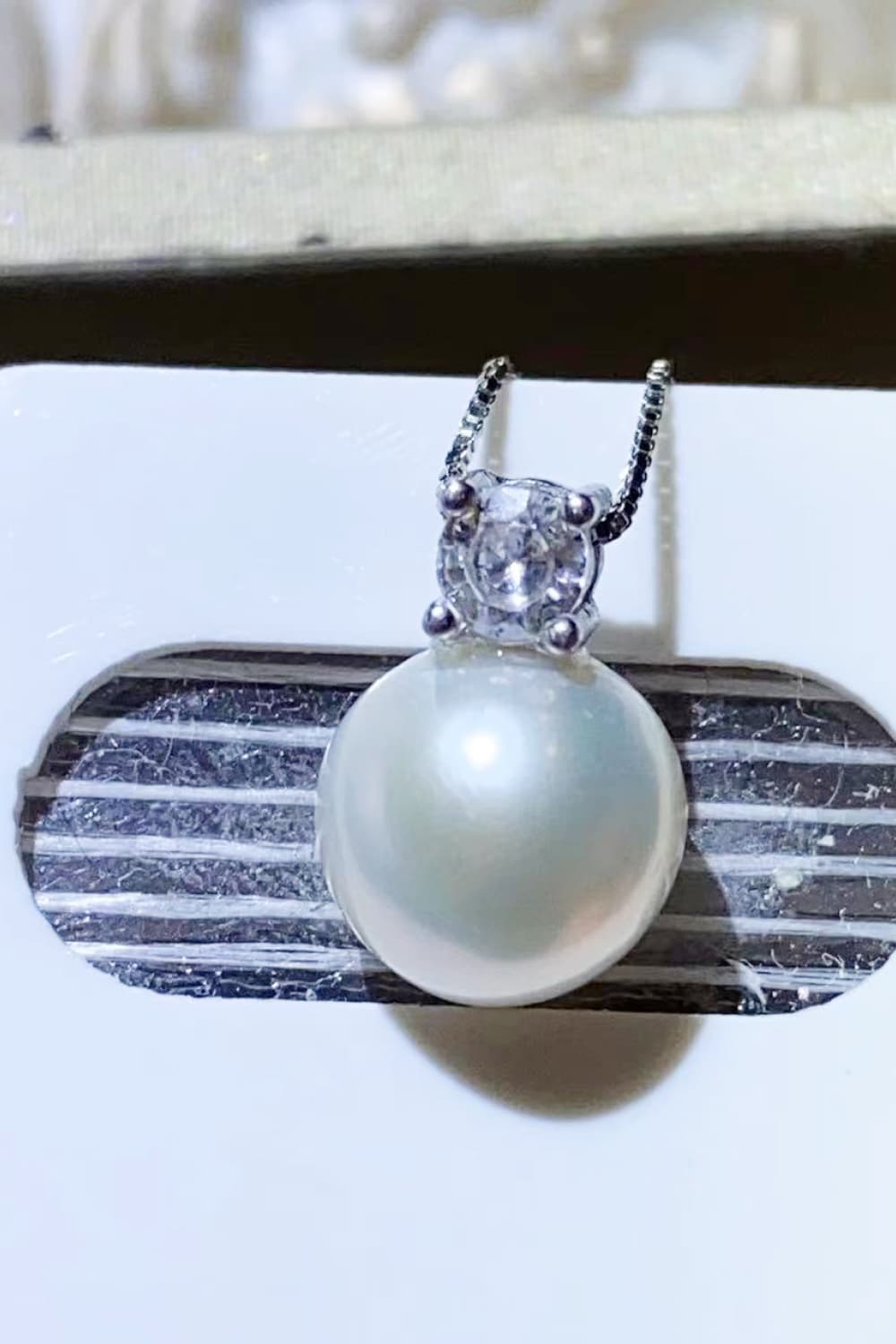 Stacey B's Freshwater Pearl 925 Sterling Silver Necklace