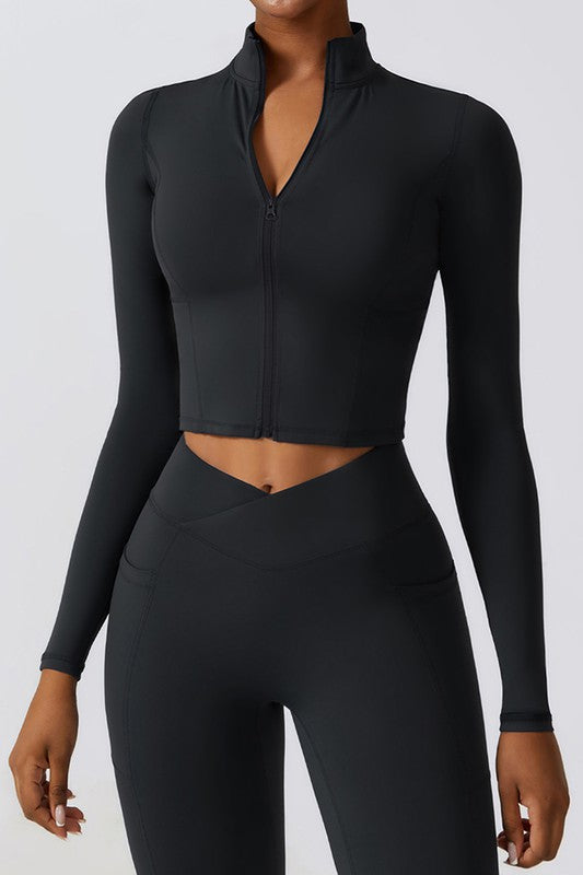 Stacey B's Quick-drying long sleeve yoga suit sports tops