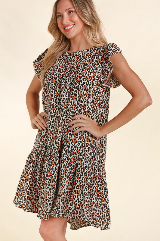 Stacey B's Pluspard With Back Neck Button And Side Pocket Leo