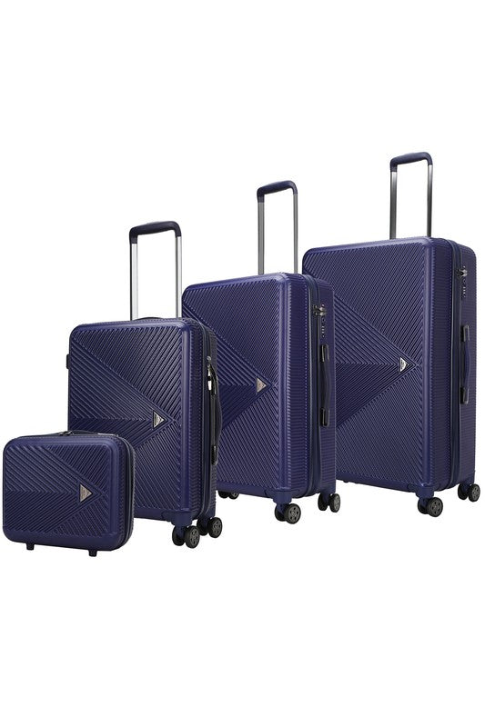 Stacey B's MKF Felicity Luggage Set by Mia K- 4-piece set