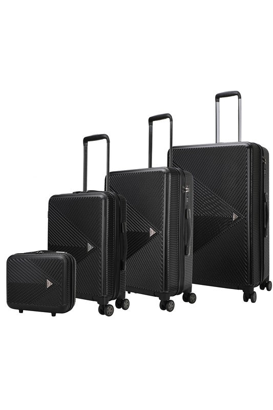 Stacey B's MKF Felicity Luggage Set by Mia K- 4-piece set