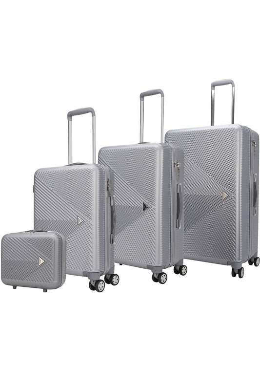 Stacey B's MKF Felicity Luggage Set by Mia K- 4-piece set