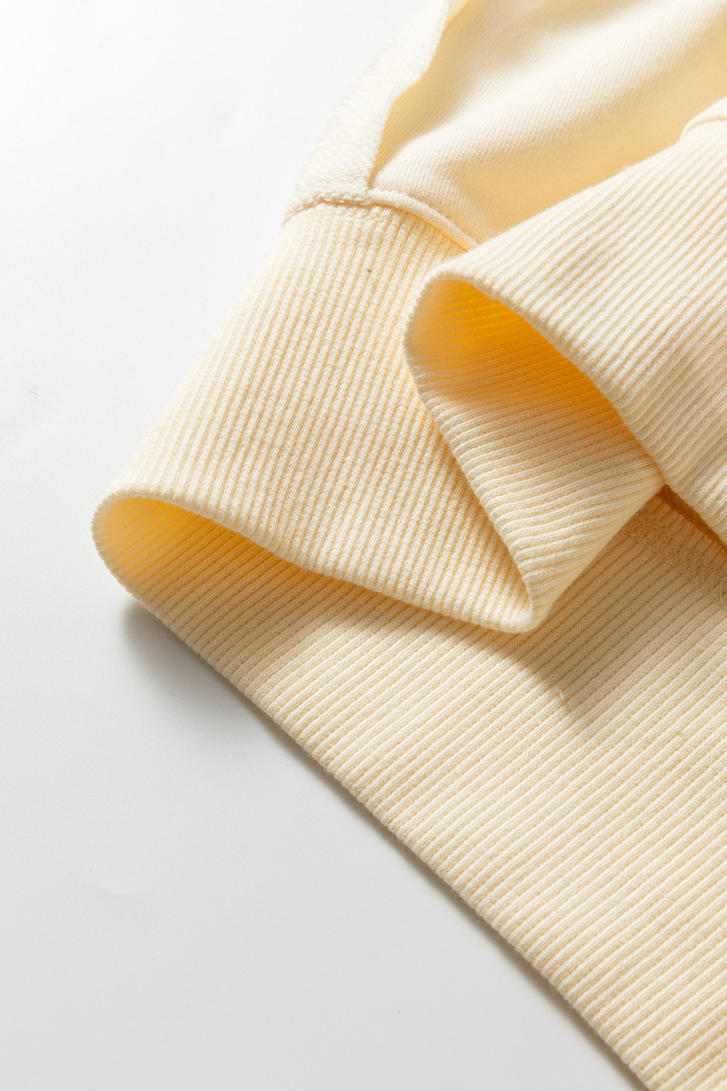 Stacey B's Beige Plus Size Raw Seam Detail Floral Bow Patched Baggy Pullover