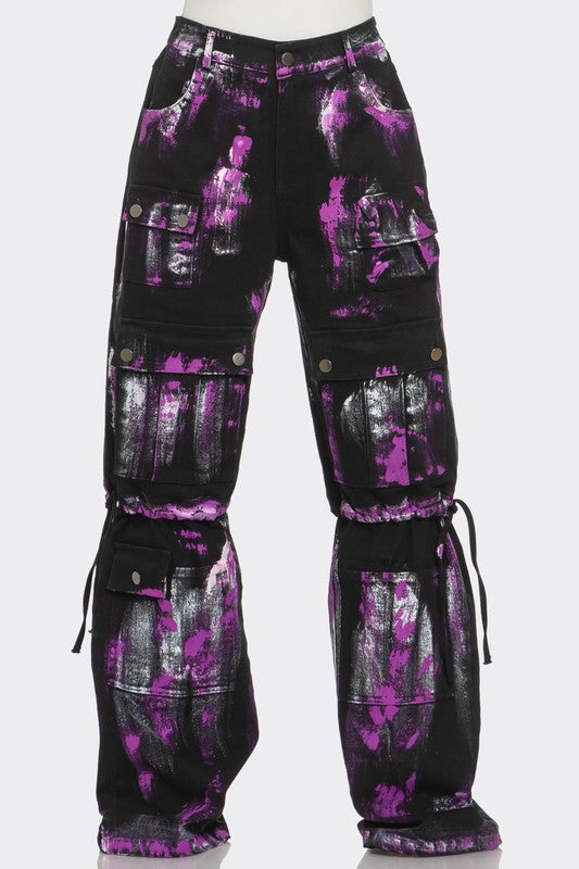 Stacey B's Urban Graffiti Cargo Pants