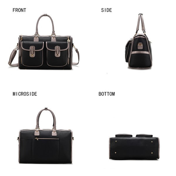 Stacey B's MKF Genevieve Women Duffle Bag by Mia K
