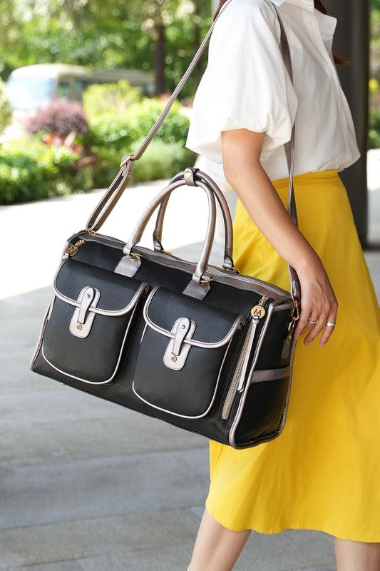 Stacey B's MKF Genevieve Women Duffle Bag by Mia K