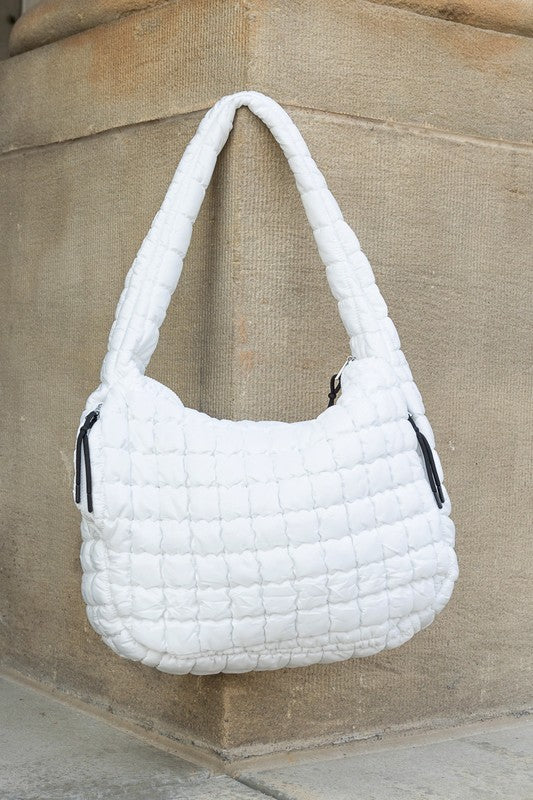 Stacey B's Taylor Quilted Puffer Tote