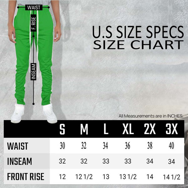 Stacey B's Classic Slim Fit Track Pant Jogger Sweats