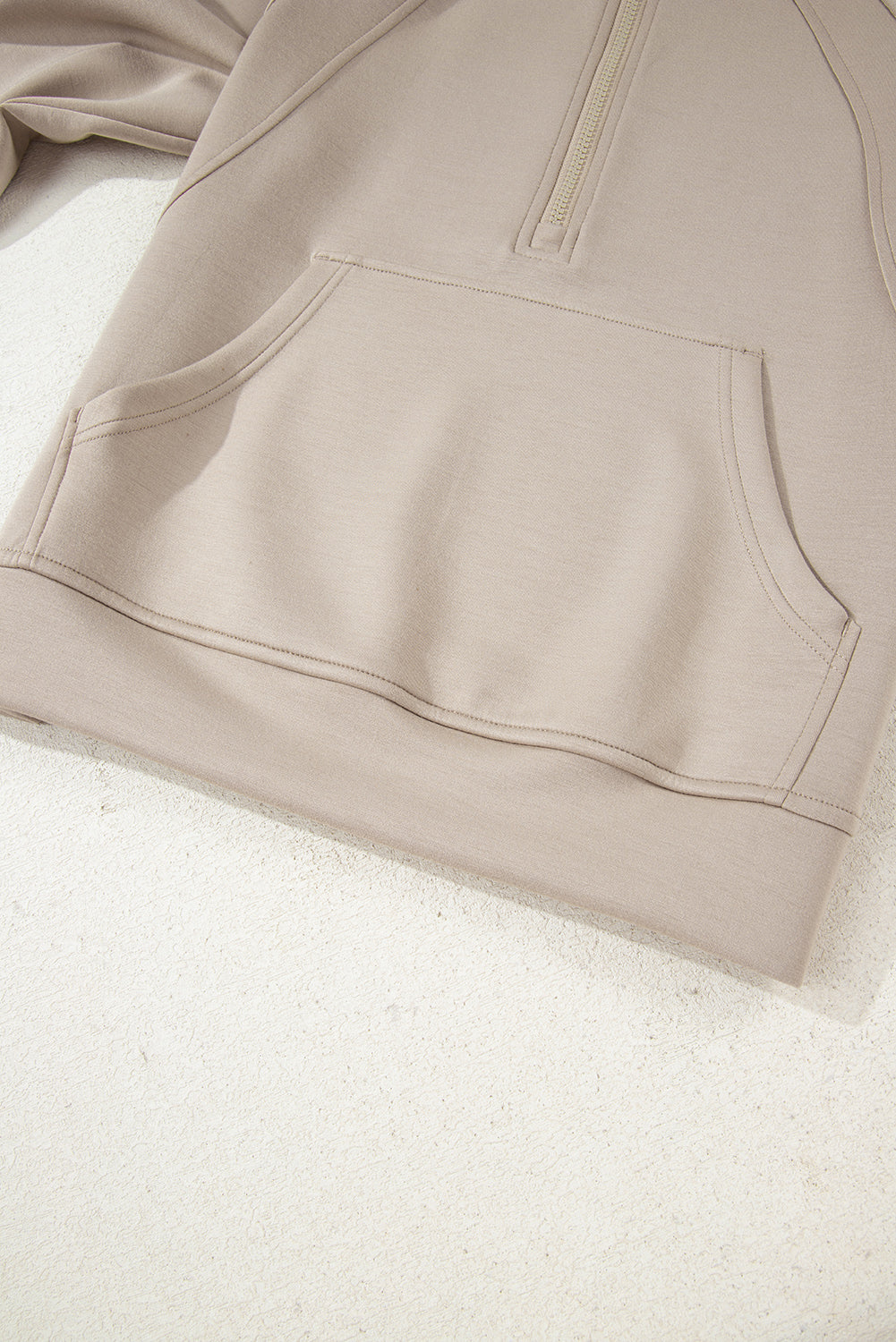 Stacey B's Jet Stream Half Zip Thumbhole Sleeve Hoodie Active Pants 2pcs Outfit