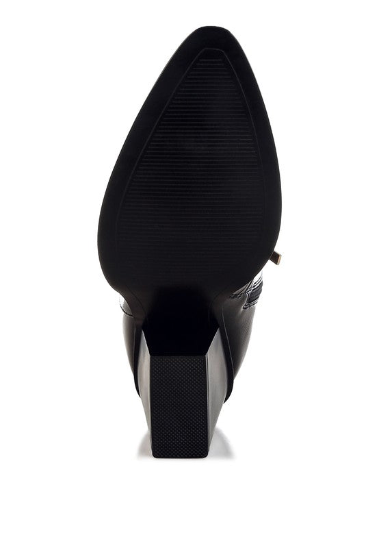 Stacey B's Cornus Pointed Toe Ankle Boots