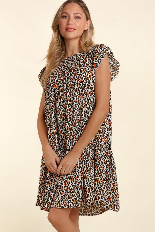 Stacey B's Pluspard With Back Neck Button And Side Pocket Leo