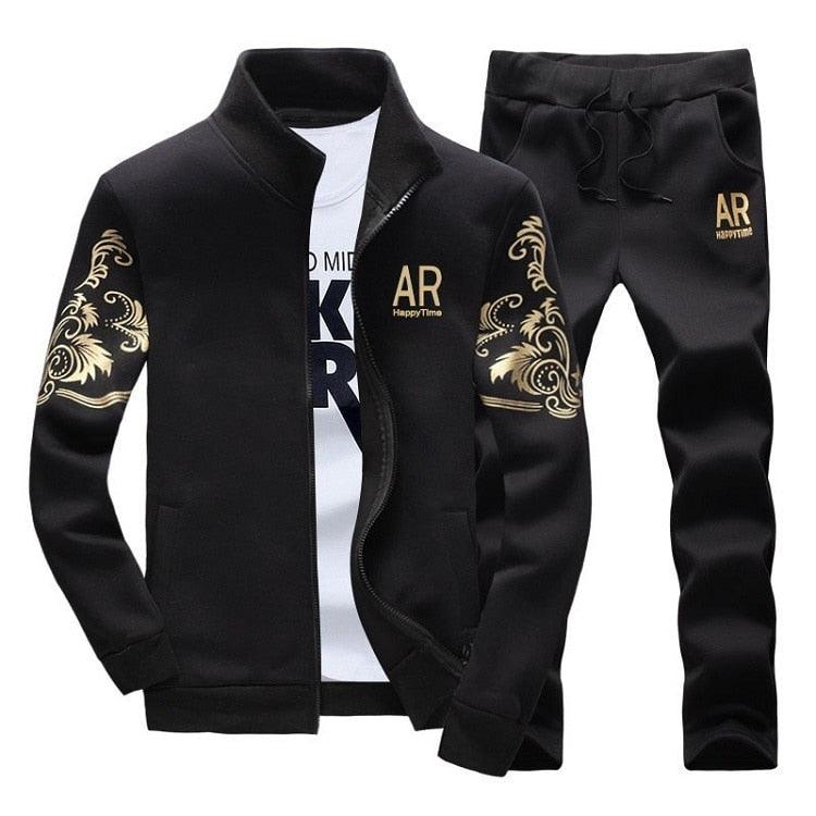 Stacey B's Men's Zipper Sweat Suit Set
