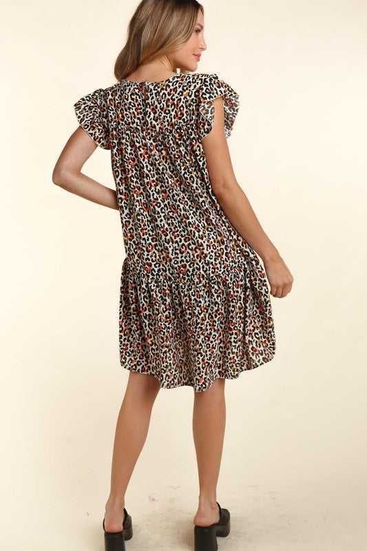 Stacey B's Pluspard With Back Neck Button And Side Pocket Leo