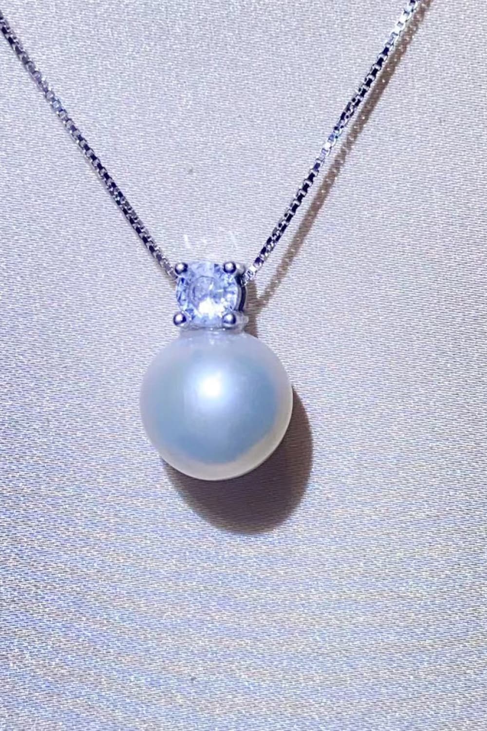 Stacey B's Freshwater Pearl 925 Sterling Silver Necklace