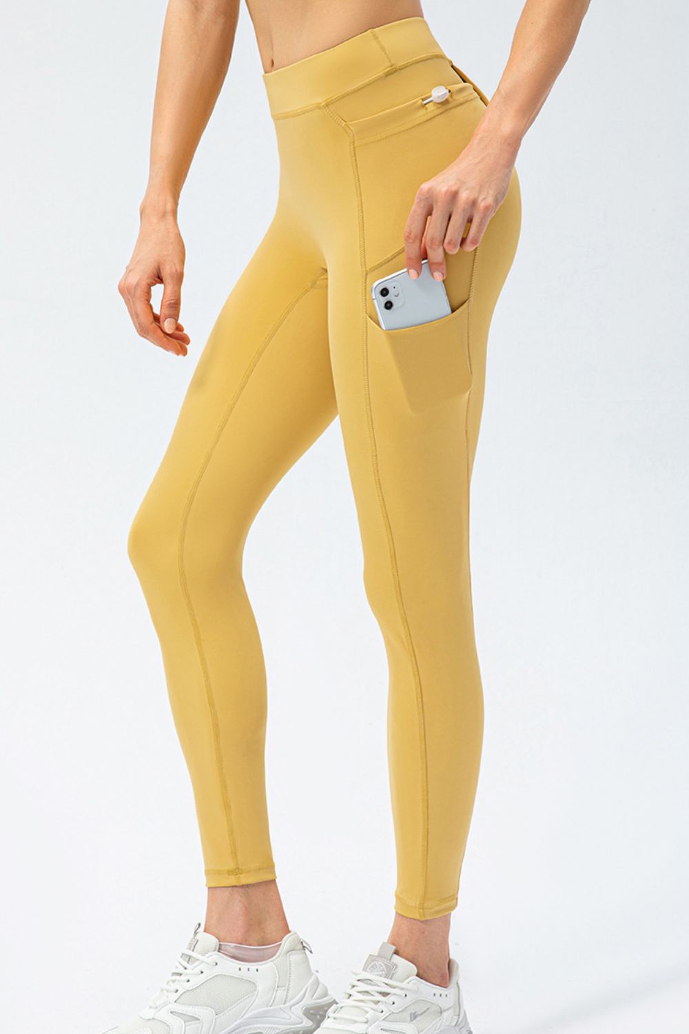 Stacey B's Full Size Slim Fit High Waist Long Sports Pants with Pockets