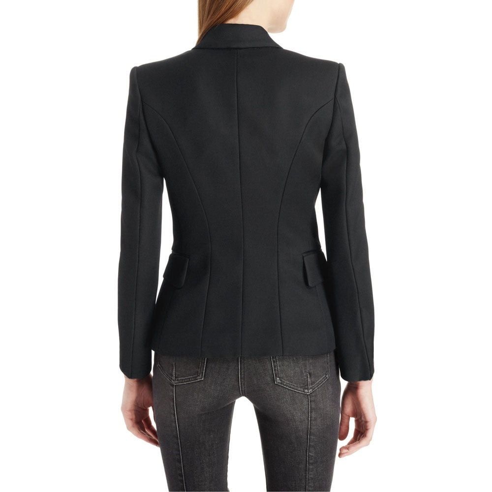 Stacey B's Lapel Collar Long Sleeve Blazer