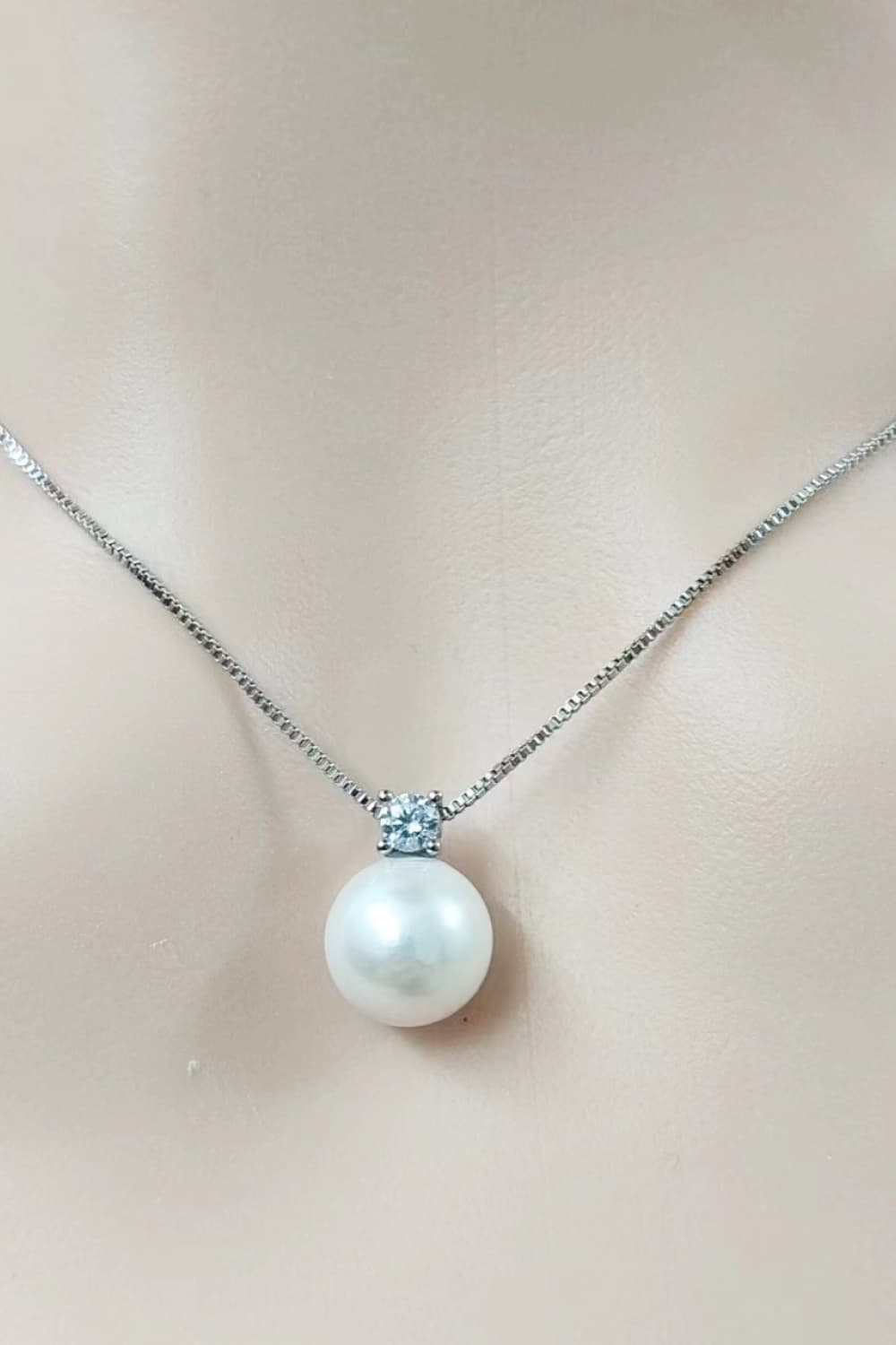 Stacey B's Freshwater Pearl 925 Sterling Silver Necklace